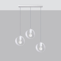 Lampe pendante Cyclone 3 blanc