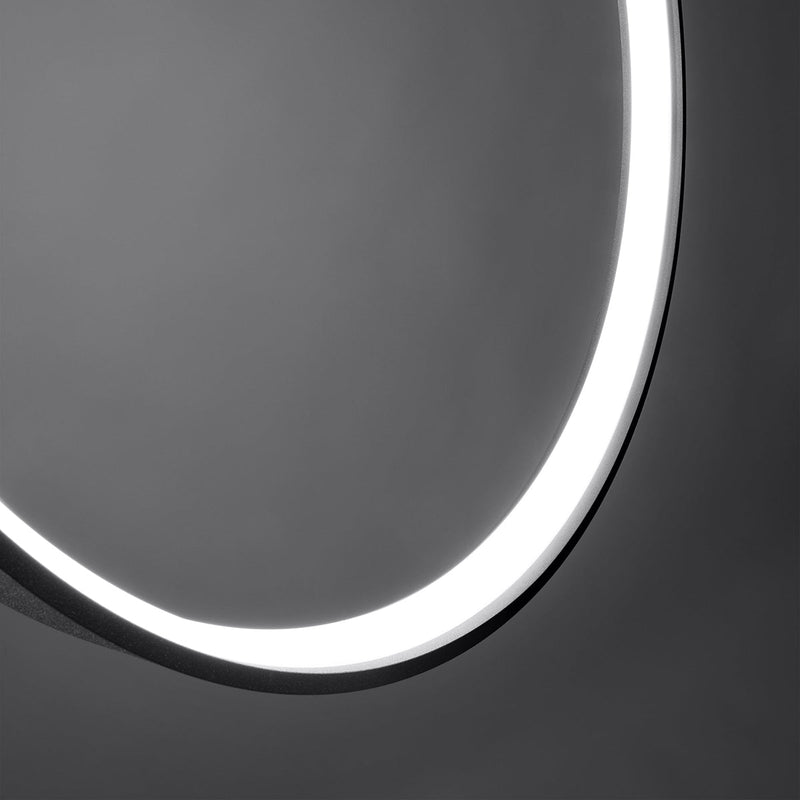 Lampe suspendue Anneau Solis 55 blanc 4000K