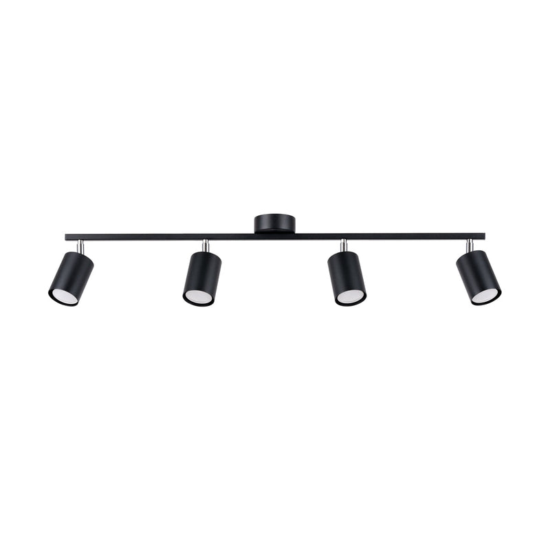 Plafonnier Focus Moderne 4L noir