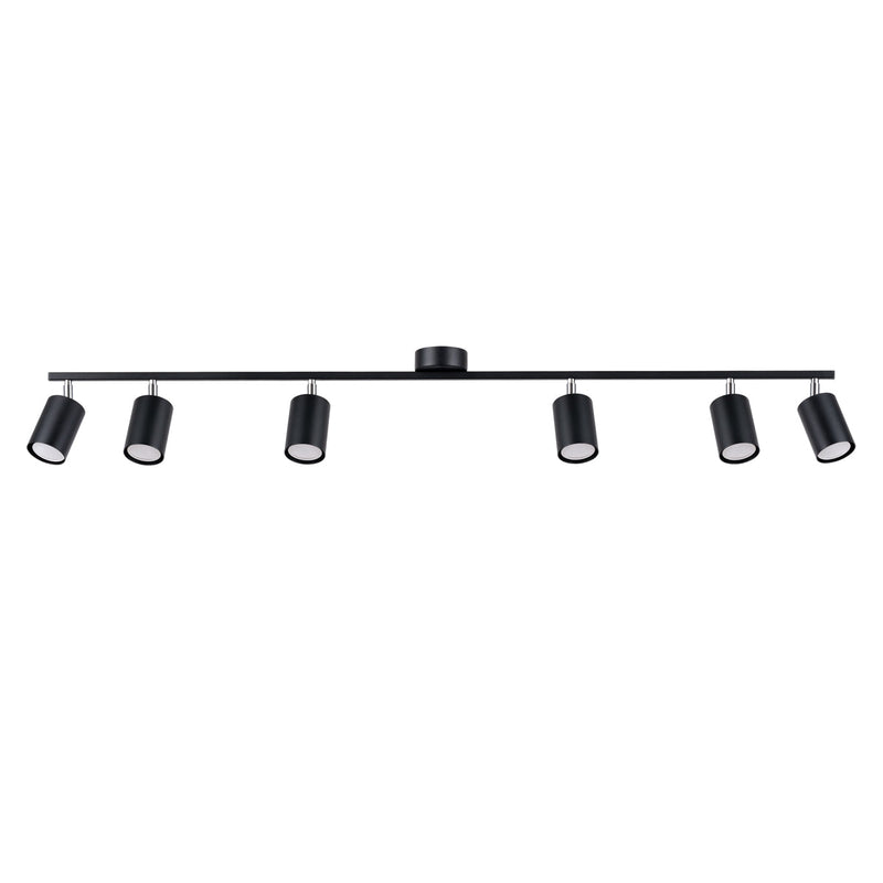 Plafonnier Focus Moderne 6L noir