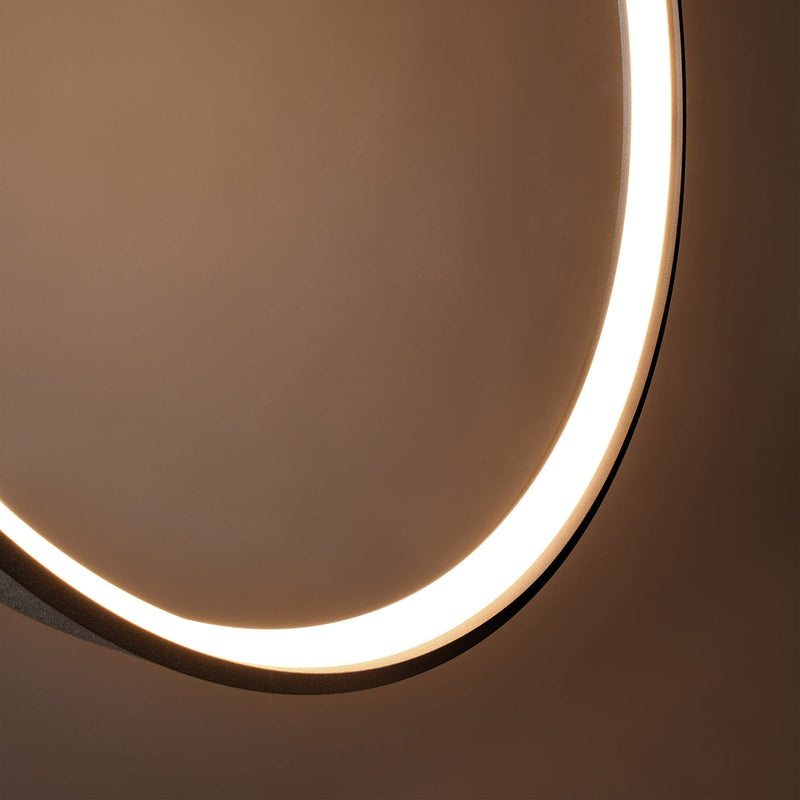 Lampe suspendue Anneau Solis 78 blanc 3000K