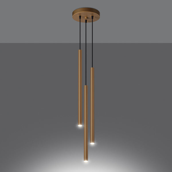 Lampe pendante Halo 3P or