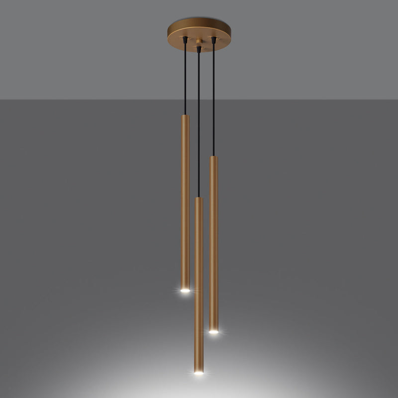 Lampe pendante Halo 3P or