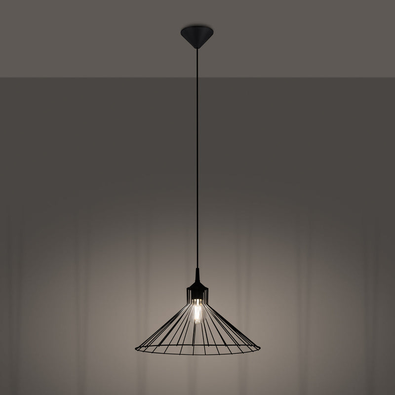 Lampe suspendue Eda métal