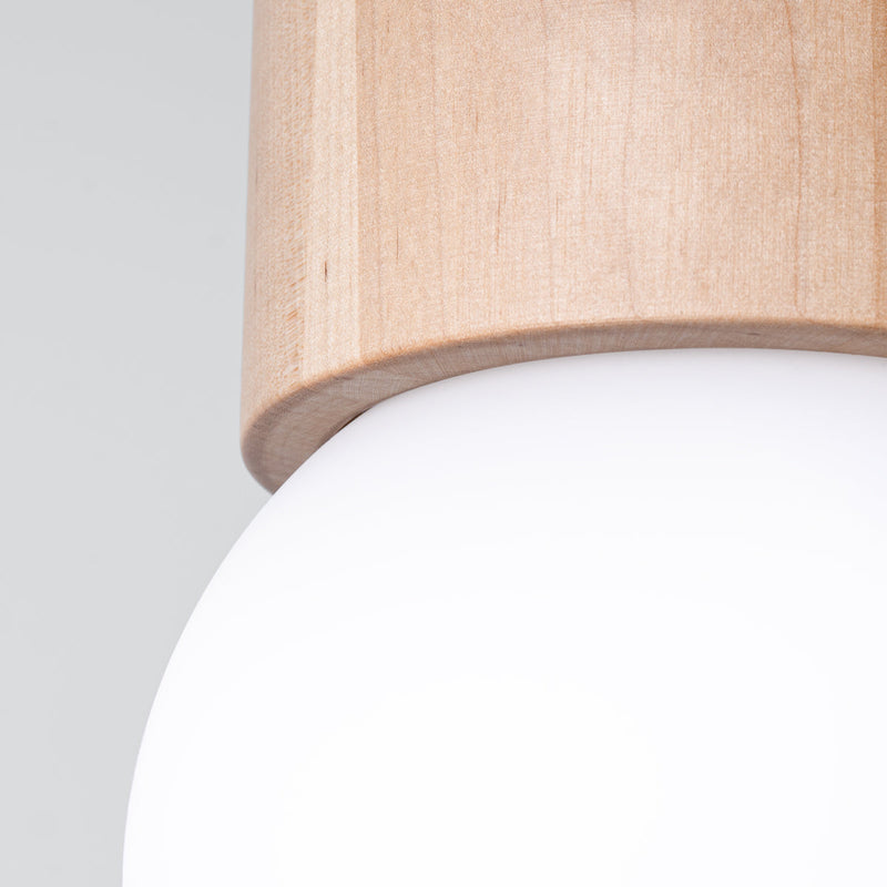 Plafonnier Pure en Bois Naturel 8