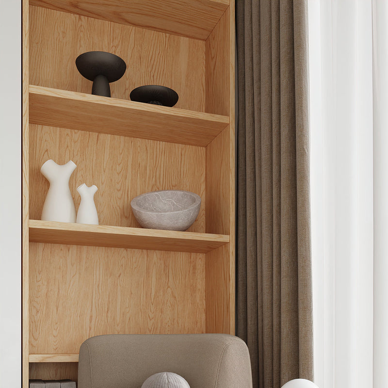 [EXP] Plafonnier Pure en Bois Naturel 12
