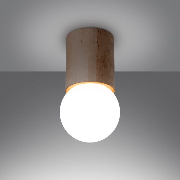 [EXP] Plafonnier Pure en Bois Naturel 12