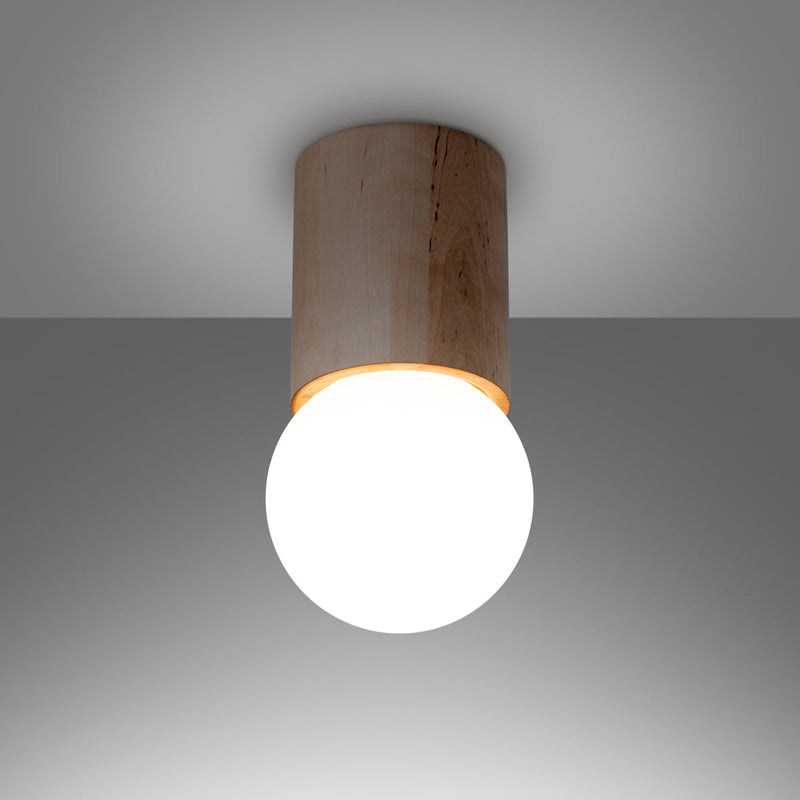 [EXP] Plafonnier Pure en Bois Naturel 12