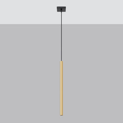 Lampe suspendue Halo 1 or poli