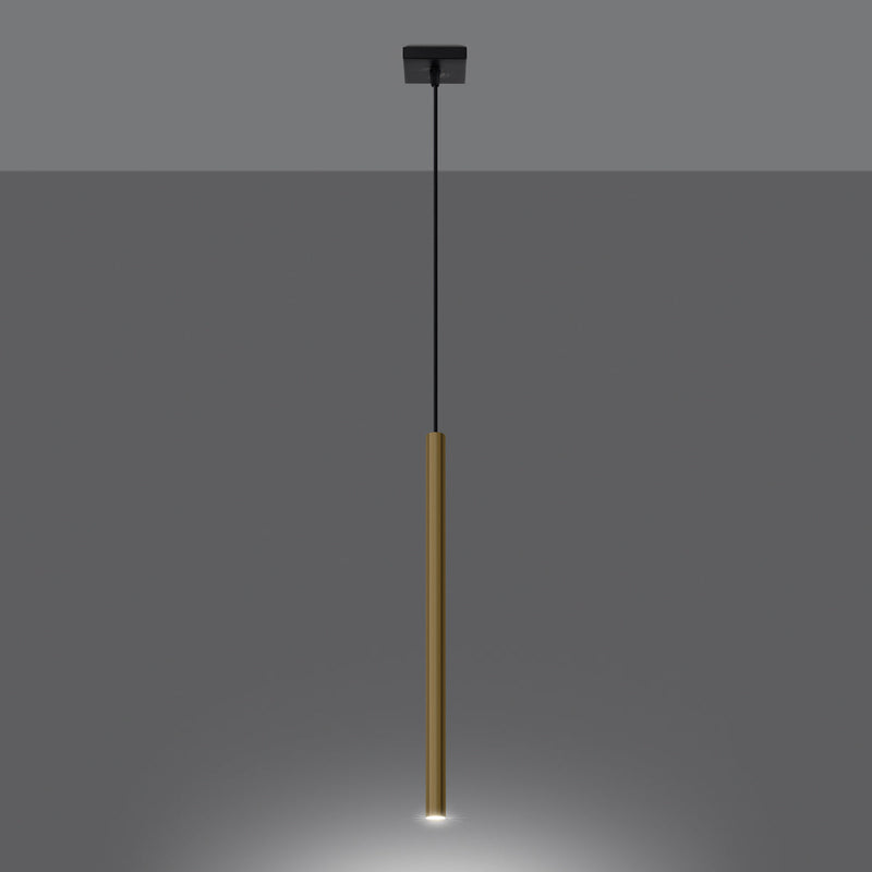 Lampe suspendue Halo 1 or poli