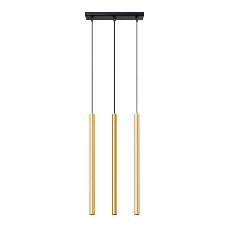 Lampe pendante Halo 3L or poli