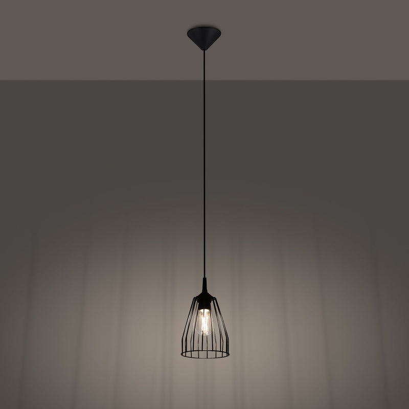 Lampe suspendue Leyo Métal