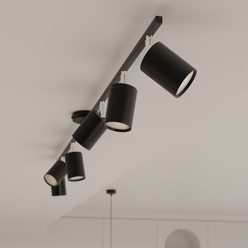 Lustre Focus Moderne 6 noir