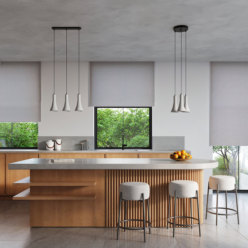 Lampe suspendue Cône Minimaliste 1 béton