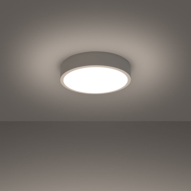 Plafonnier Cercle Moderne 30 blanc LED 3000K