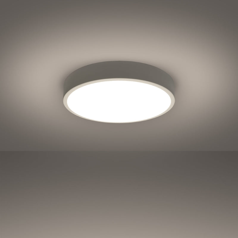 Plafonnier Cercle Moderne 40 blanc LED 3000K