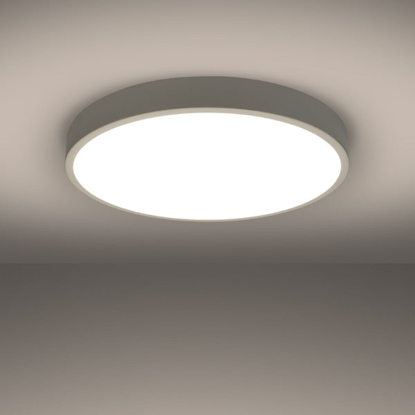 Plafonnier Cercle Moderne 60 blanc LED 3000K