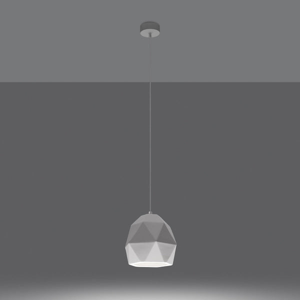 Suspension Géométrique en céramique Mint