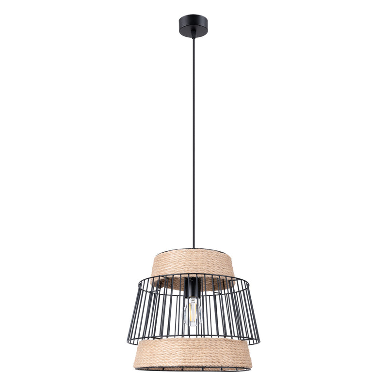 Lampe suspendue Cocon Tissé
