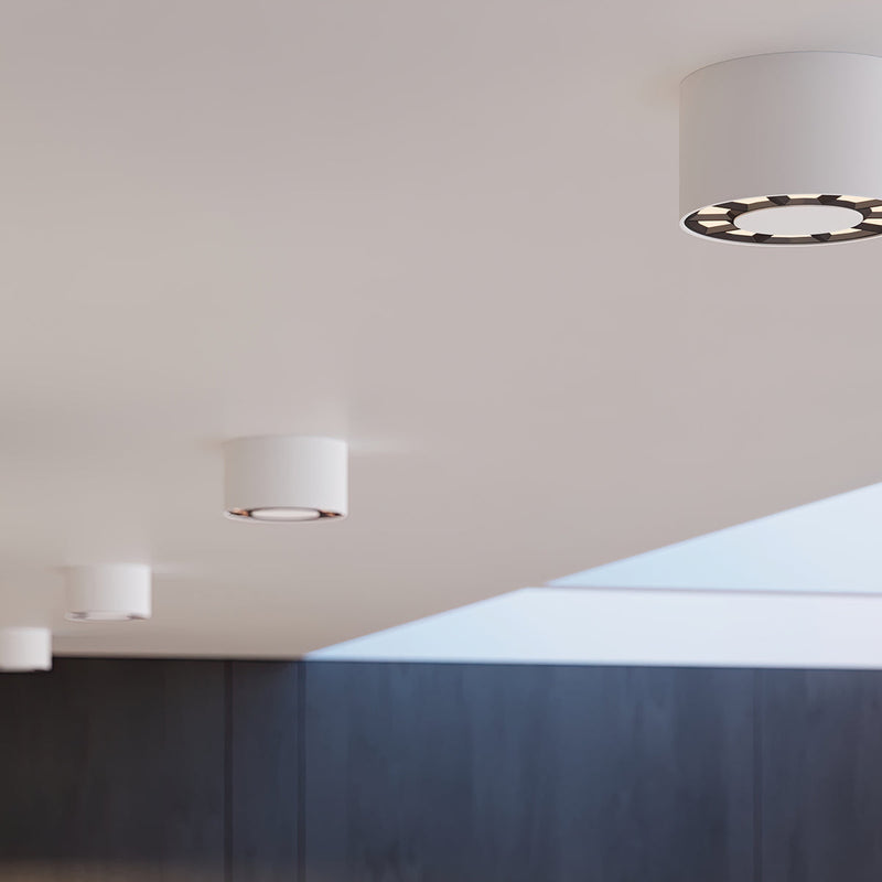 Plafonnier Spot Multi-Lumières blanc LED