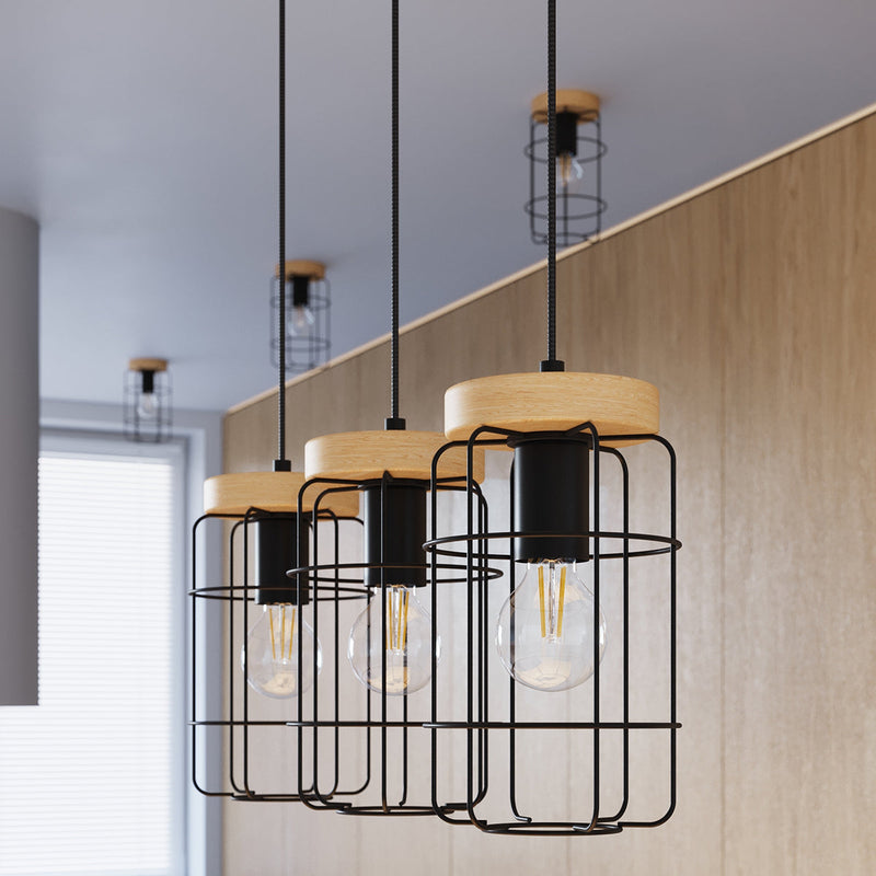 Lampe de table Cage Industrielle