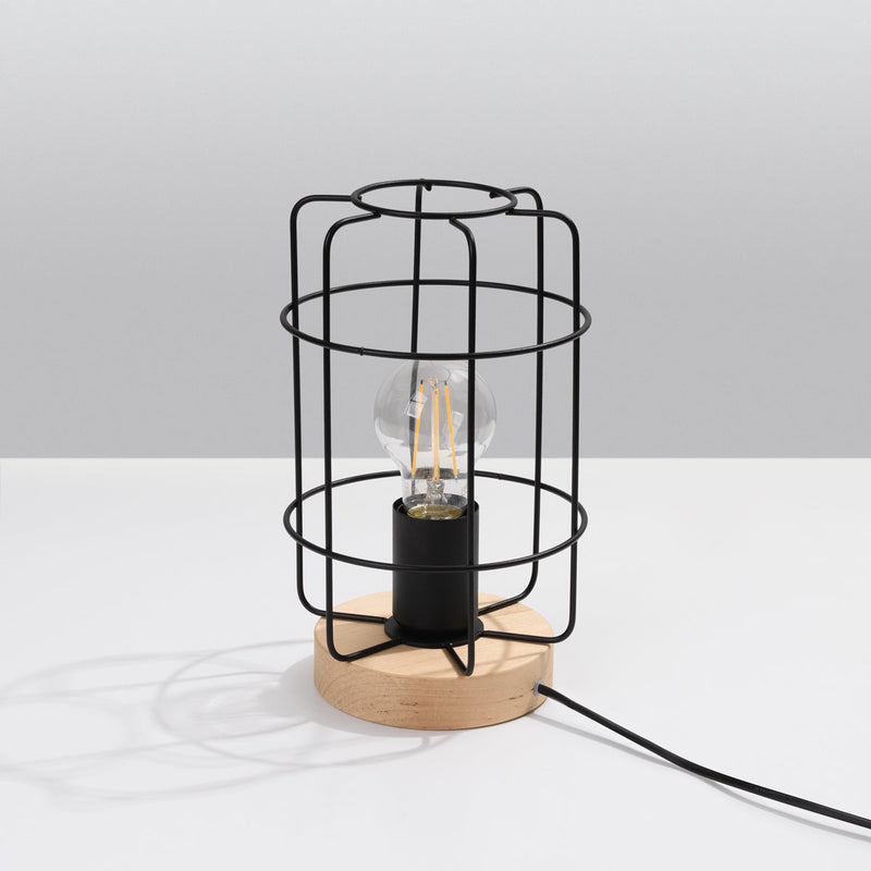 Lampe de table Cage Industrielle