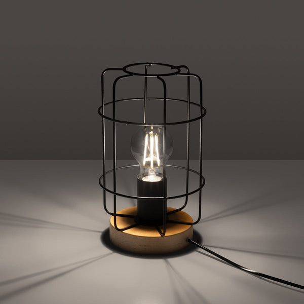 Lampe de table Cage Industrielle