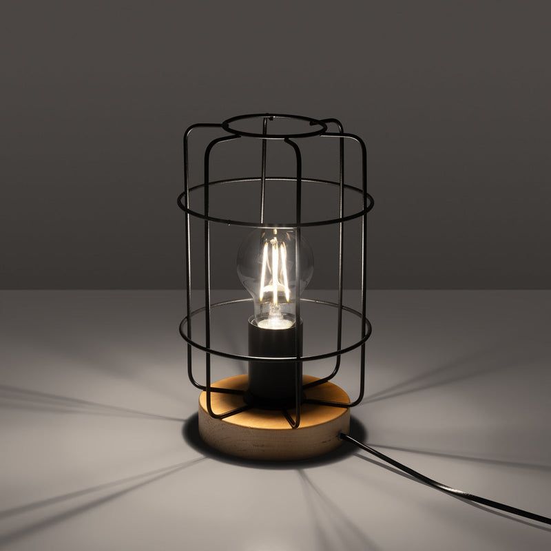Lampe de table Cage Industrielle