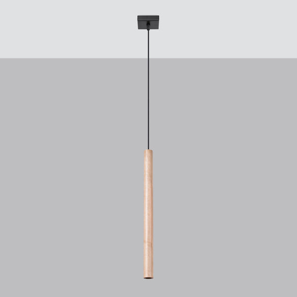 Lampe suspendue Halo 1 bois