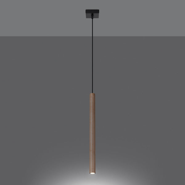 Lampe suspendue Halo 1 bois