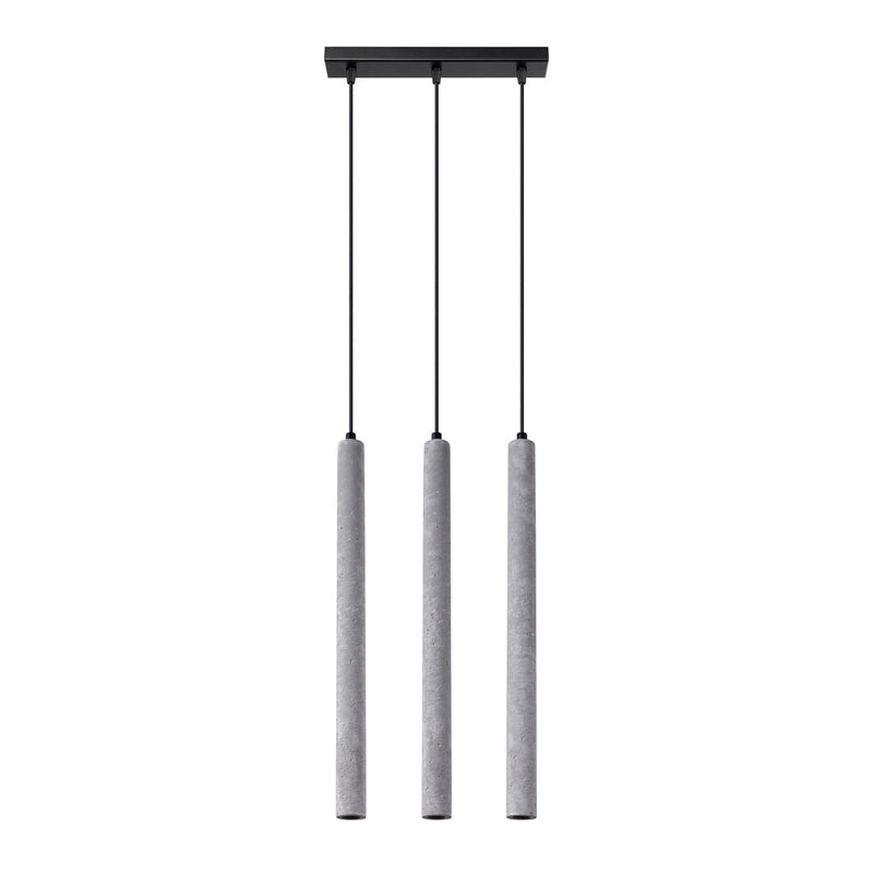 Lampe suspendue Halo 3L béton
