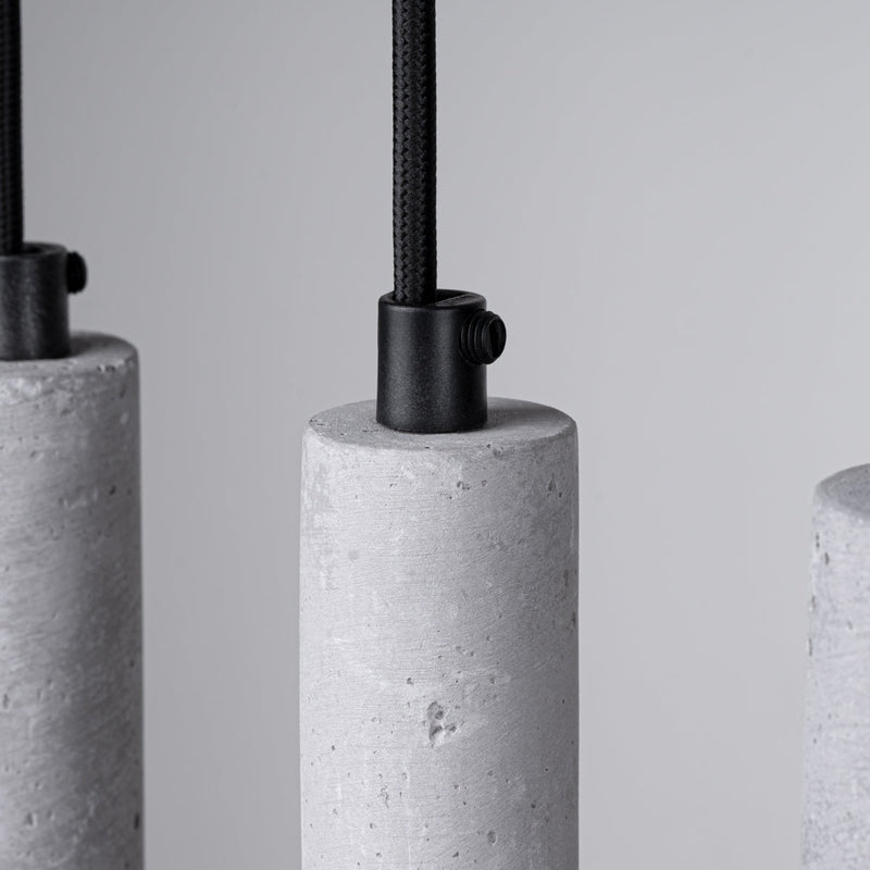 Lampe suspendue Halo 5L béton