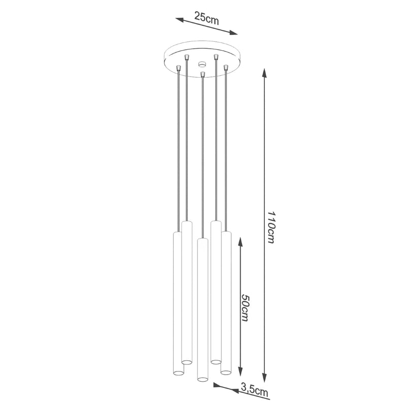 [EXP] Lampe suspendue Halo 5P béton
