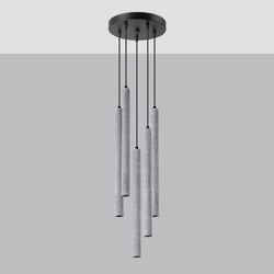 [EXP] Lampe suspendue Halo 5P béton