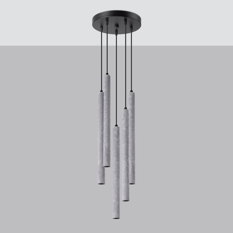 [EXP] Lampe suspendue Halo 5P béton