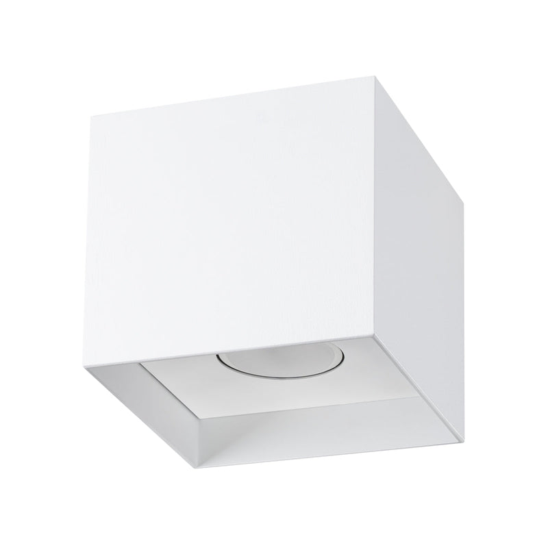 Plafonnier Cube Intemporel blanc
