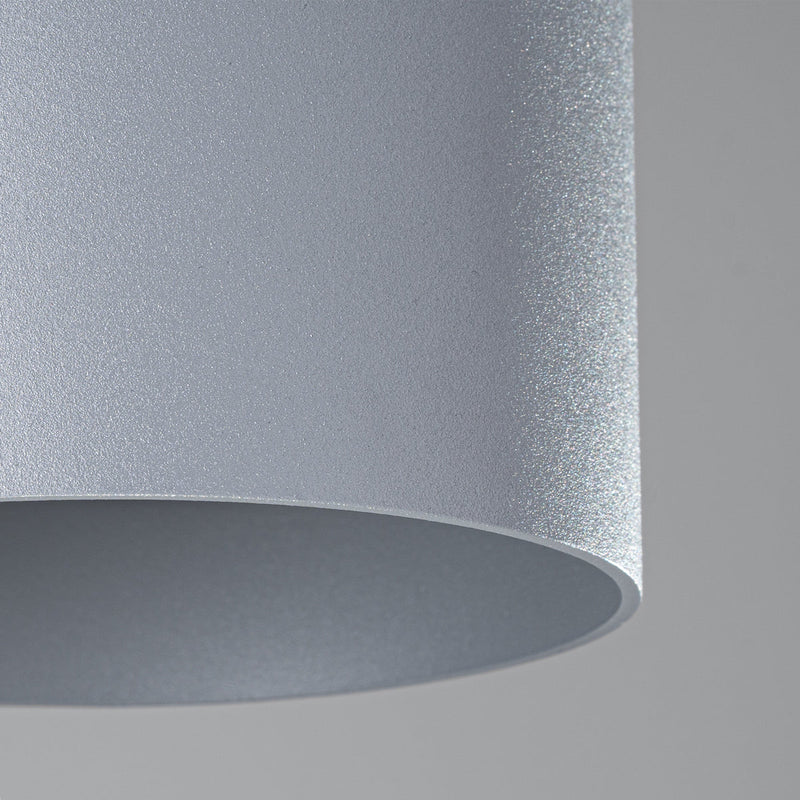 Plafonnier Cylindre Intemporel gris