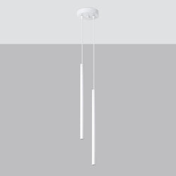Lampe suspendue Halo 2 blanc