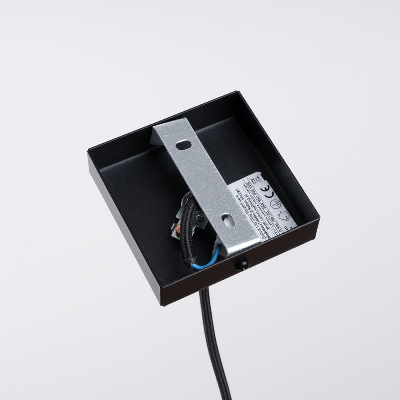 Lampe Suspendue Cadre Pure Wengé Noir