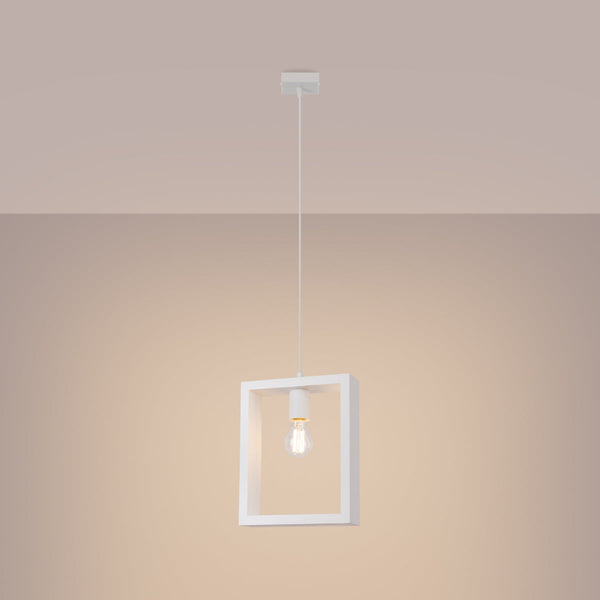 Lampe suspendue Cadre Pure blanc