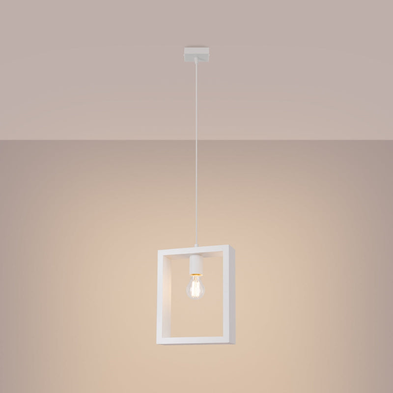 Lampe suspendue Cadre Pure blanc