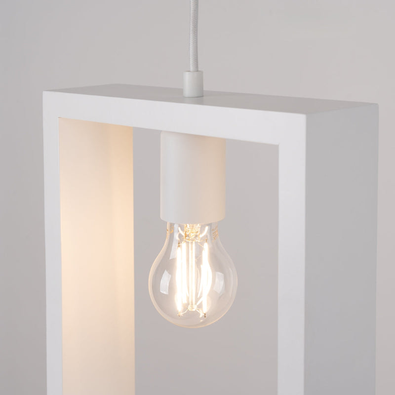 Lampe suspendue Cadre Pure blanc