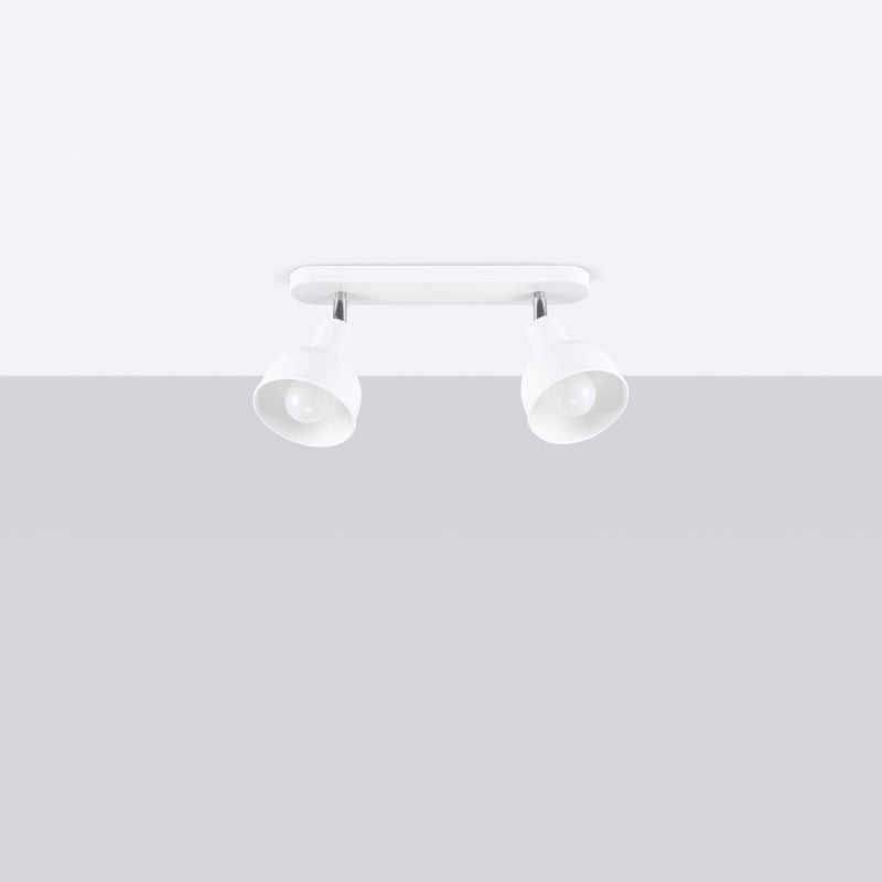 Plafonnier Cloche Réglable Elba 2 blanc