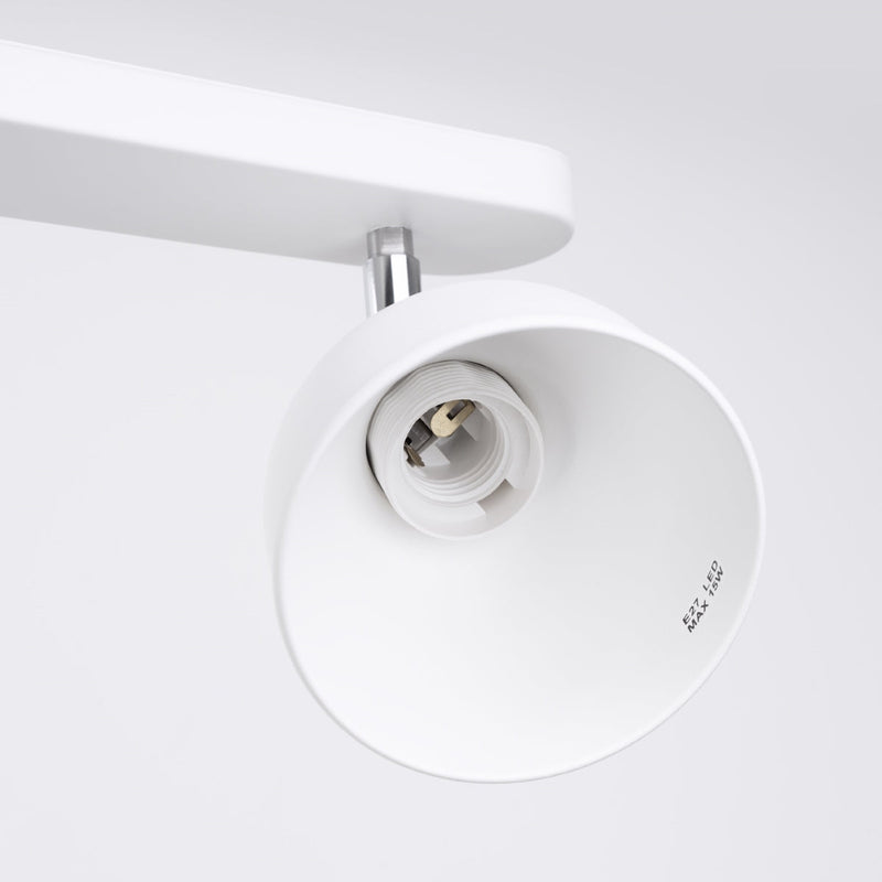 Plafonnier Cloche Réglable Elba 2 blanc
