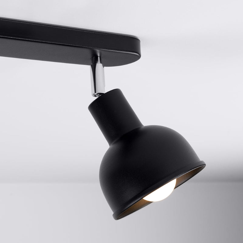 Plafonnier Cloche Réglable Elba 2 noir