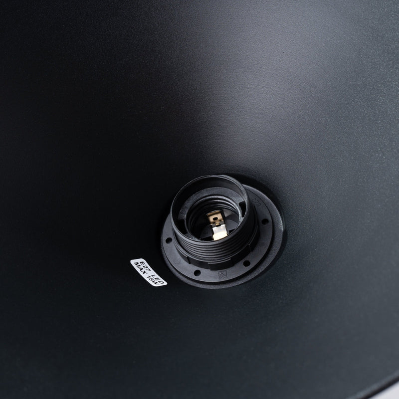 Lampe suspendue Cône Moderne noir