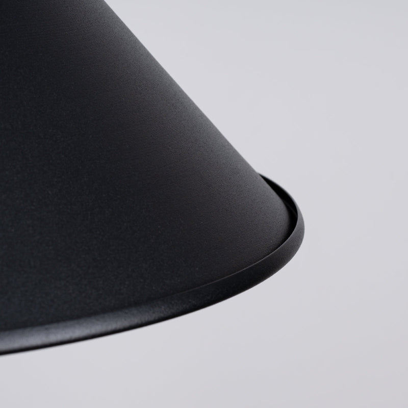 Lampe suspendue Cône Moderne noir