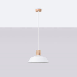 Lampe suspendue Loft Minimaliste blanc
