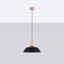 Lampe suspendue Loft Minimaliste noir