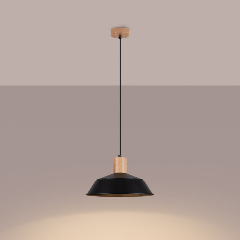 Lampe suspendue Loft Minimaliste noir
